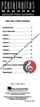 Minor Pentatonic Scales for Guitar von John Stix 