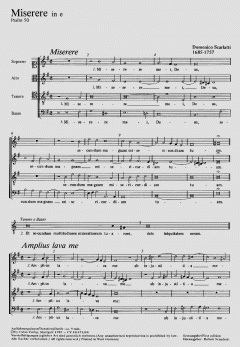 Miserere in e-Moll (Domenico Scarlatti) 