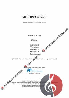 Safe and Sound von Capital Cities (Download) 