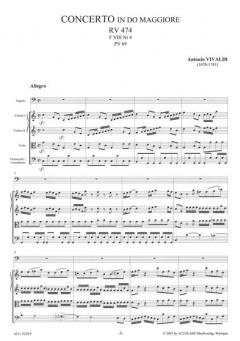 Konzert C-Dur RV 474 von Antonio Vivaldi 