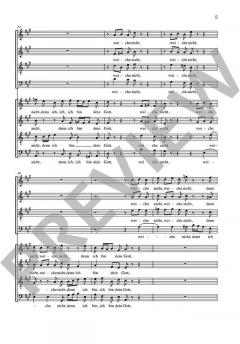 Fürchte dich nicht, ich bin bei dir BWV 228 von Johann Sebastian Bach (Download) 