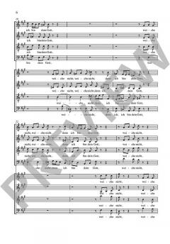 Fürchte dich nicht, ich bin bei dir BWV 228 von Johann Sebastian Bach (Download) 