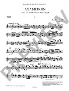 Arabesken op. 73 von Paul Juon (Download) 