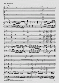 Requiem KV626 von Wolfgang Amadeus Mozart 
