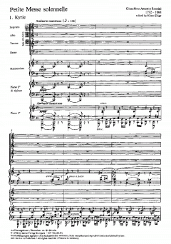 Petite Messe solennelle von Gioacchino Rossini (Download) 