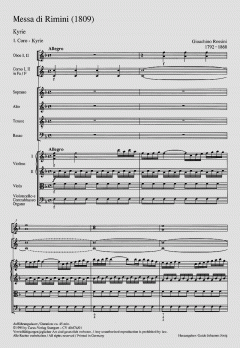 Messa di Rimini von Gioacchino Rossini (Download) 