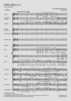 Stabat Mater in c op. 16 von Josef Gabriel Rheinberger (Download) 