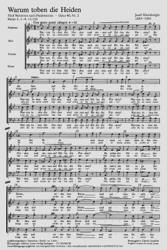 Warum toben die Heiden (Joseph Gabriel Rheinberger) 