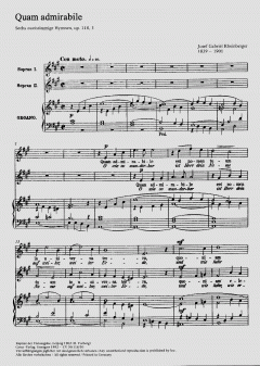 Quam admirabile (Joseph Gabriel Rheinberger) 
