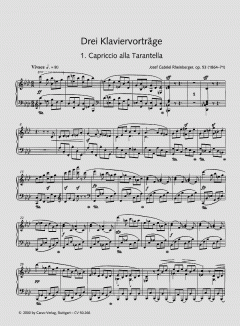 Klaviermusik zu 2 Händen Band 2 von Joseph Gabriel Rheinberger im Alle Noten Shop kaufen (Partitur)