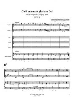Coeli enarrant gloriam Dei von Johann Rosenmüller 