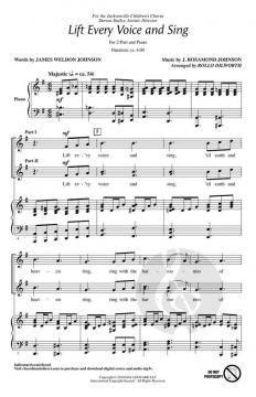 Lift Every Voice and Sing von J. Rosamond Johnson (Download) 