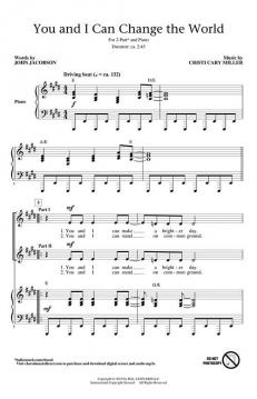 You and I Can Change the World von Cristi Cary Miller (Download) 