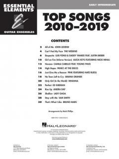 Top Songs 2010-2019 