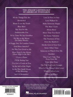 The Singer's Anthology of American Standards 