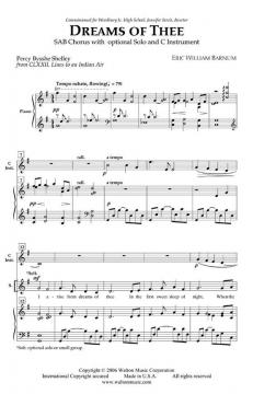 Dreams of Thee von Eric William Barnum 