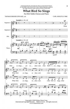 What Bird So Sings von Carl Ashley 
