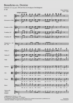 Benedictus es, Domine D184 (Franz Schubert) 