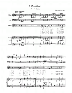 Schrenk: Zwei Lieder zum Christfest (Johannes Schrenk) 