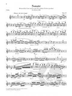 Sonate Es-dur op. 18 von Richard Strauss 