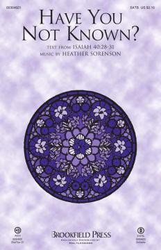 Have You Not Known? von Heather Sorenson 