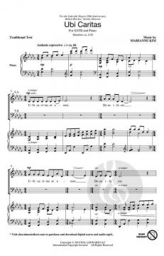 Ubi Caritas von Marianne Kim (Download) 