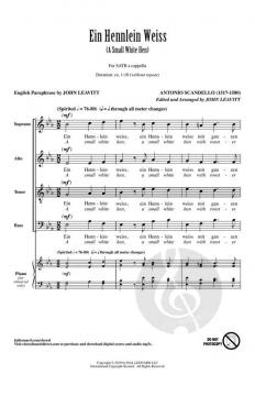 Ein Hennlein Weiss von Antonio Scandello (Download) 
