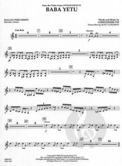 Baba Yetu von Christopher Tin 