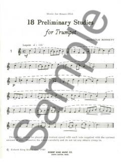 18 Preliminary Studies von Bennett 