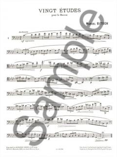 20 Etudes von Marcel Bitsch 
