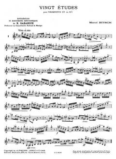 20 Etudes von Marcel Bitsch für Trompete im Alle Noten Shop kaufen