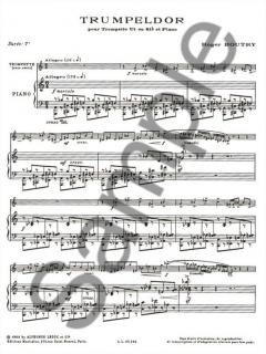 Trumpeldor von Roger Boutry für Trompete in C oder B und Klavier im Alle Noten Shop kaufen