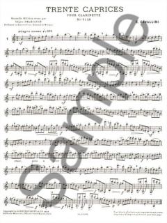 30 Caprices Vol. 1 von Ernesto Cavallini 