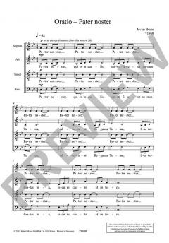 Oratio - Pater noster von Javier Busto (Download) 