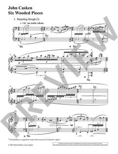 Six Wooded Pieces von John Casken (Download) 