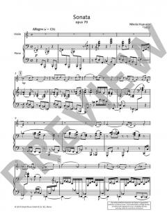 Sonata op. 70 von Nikolai Kapustin (Download) 