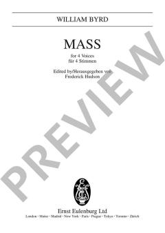 Messe in f-Moll von William Byrd (Download) 