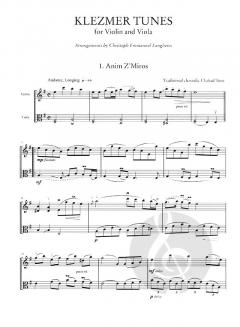 Klezmer Tunes 