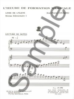 Heure De Formation Musicale von Jean-Pierre Couleau 