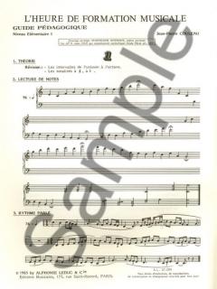 Heure De Formation Musicale von Jean-Pierre Couleau 