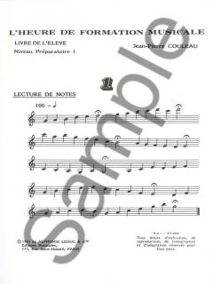 Heure De Formation Musicale von Jean-Pierre Couleau 