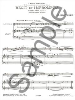 Recit et Impromptu von Marcel Dautremer 