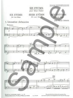6 Etudes von Jean-Michel Defaye 