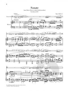 Sonate C-dur op. 102 Nr. 1 von Ludwig van Beethoven 