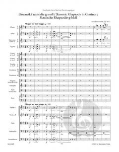 Slawische Rhapsodie g-Moll op. 45/2 von Antonín Dvořák 
