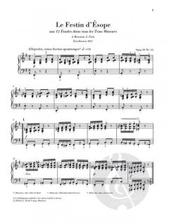 Le Festin d'Ésope op. 39 Nr. 12 von Charles Valentin Alkan 