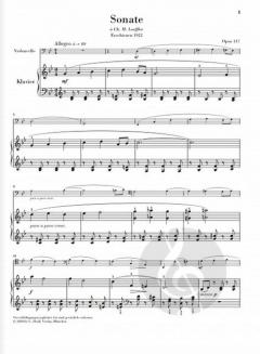 Sonate Nr. 2 g-moll op. 117 von Gabriel Fauré 