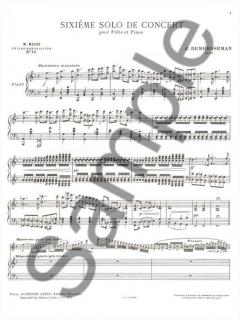 Solo de Concert Nr. 6 en Fa von Jules Demersseman 