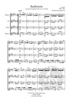 Badinerie von Johann Sebastian Bach (Download) 