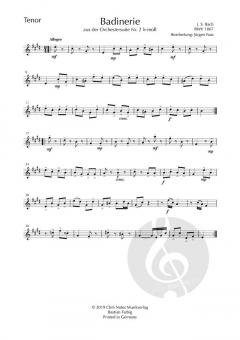 Badinerie von Johann Sebastian Bach (Download) 
